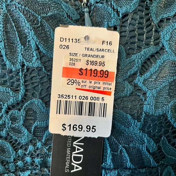 Knee Length Lace Dress - Picture 2 of 3